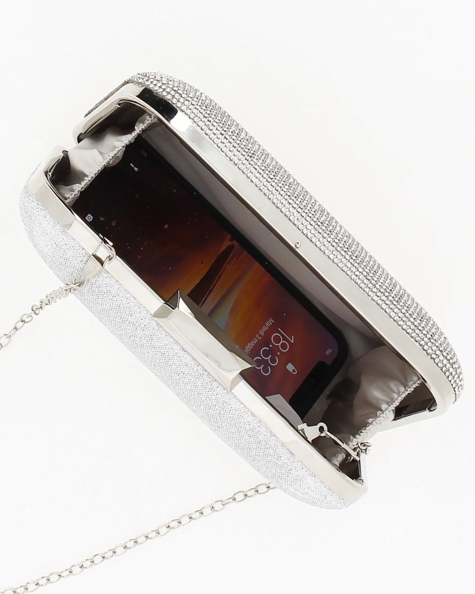 CLUTCH TUTTA STRASS