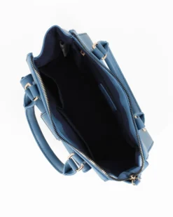 CORTINA POLO STYLE - Borsa due manici avio con tasca frontale con doppia fibbia sulla patta, tracolla removibile