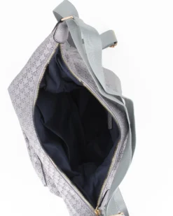 CORTINA POLO STYLE - Borsa sacca piombo loggata con tasca frontale