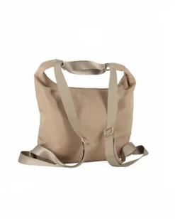 CORTINA POLO STYLE - Sacca zaino beige con tasca frontale