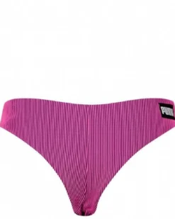 COSTUME SLIP RIBBED BRAZILIAN PINK-BLACK