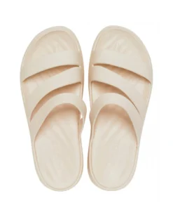 CROCS - CIABATTE DA DONNA GETAWAY STRAPPY BEIGE - 209587