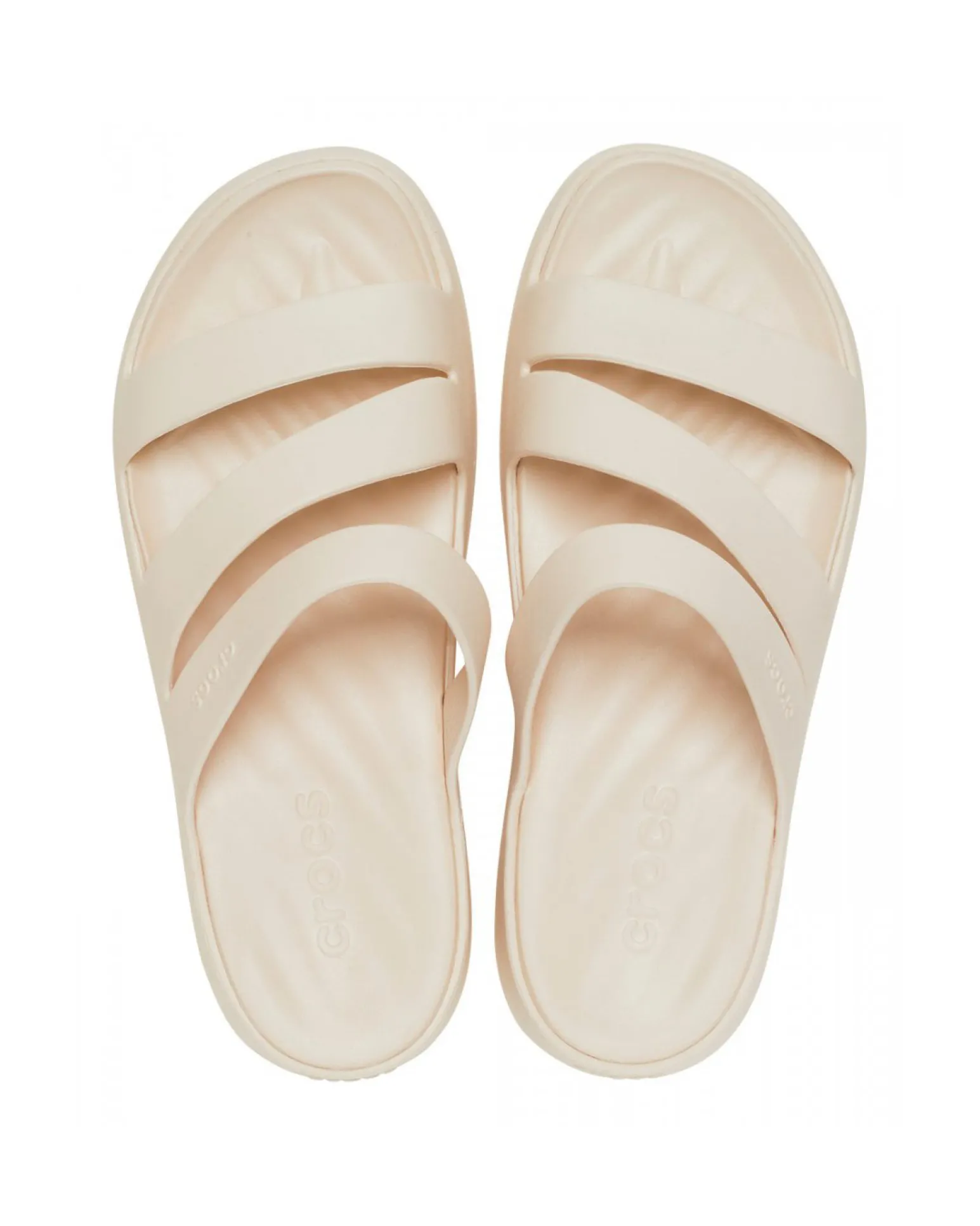 CROCS - CIABATTE DA DONNA GETAWAY STRAPPY BEIGE - 209587