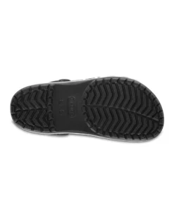 CROCS - SABOT BAYABAND CLOG  NERO CON DETTAGLI BIANCHI DA UOMO, 205089