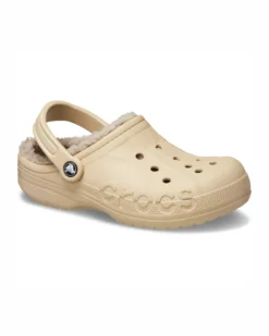 CROCS - SABOT BAYA LINED CLOG BEIGE DA JUNIOR, 205969