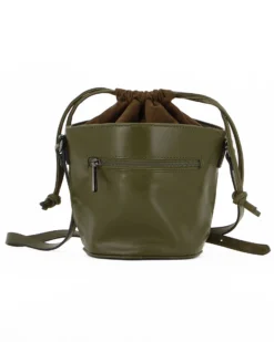 DAVID JONES - Tracollina secchiello verde con trama stampata