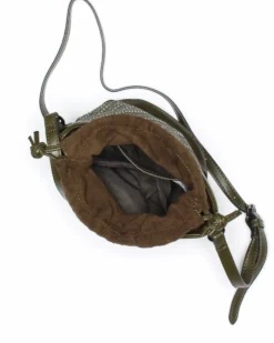 DAVID JONES - Tracollina secchiello verde con trama stampata