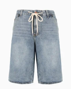 D-INFINITIVE - Bermuda jeans chiaro