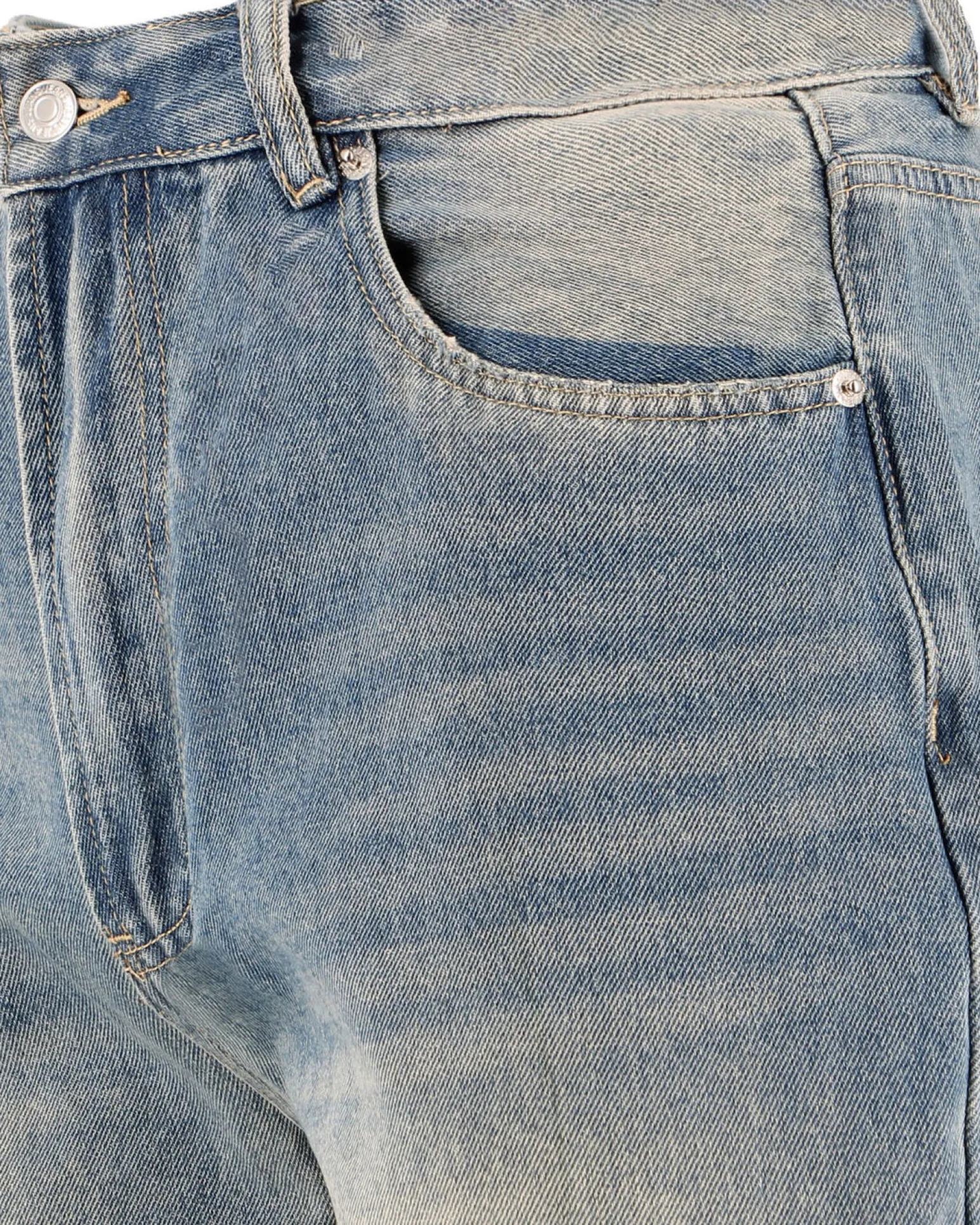 D-INFINITIVE - Jeans baggy fit denin chiaro
