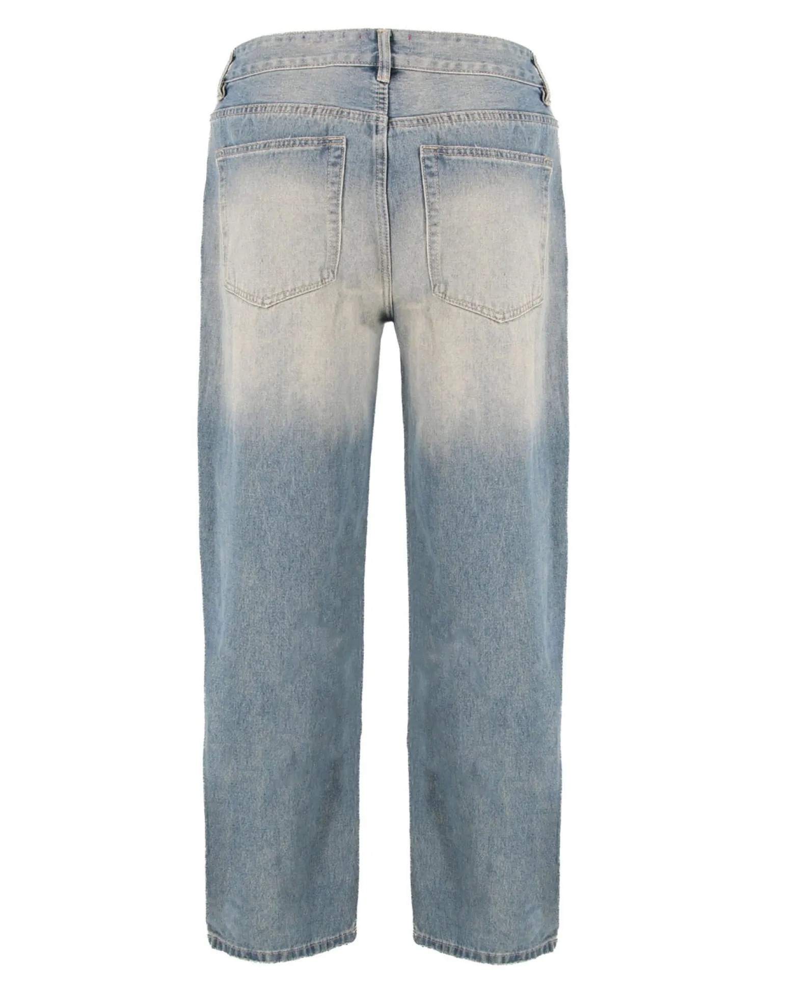 D-INFINITIVE - Jeans baggy fit denin chiaro