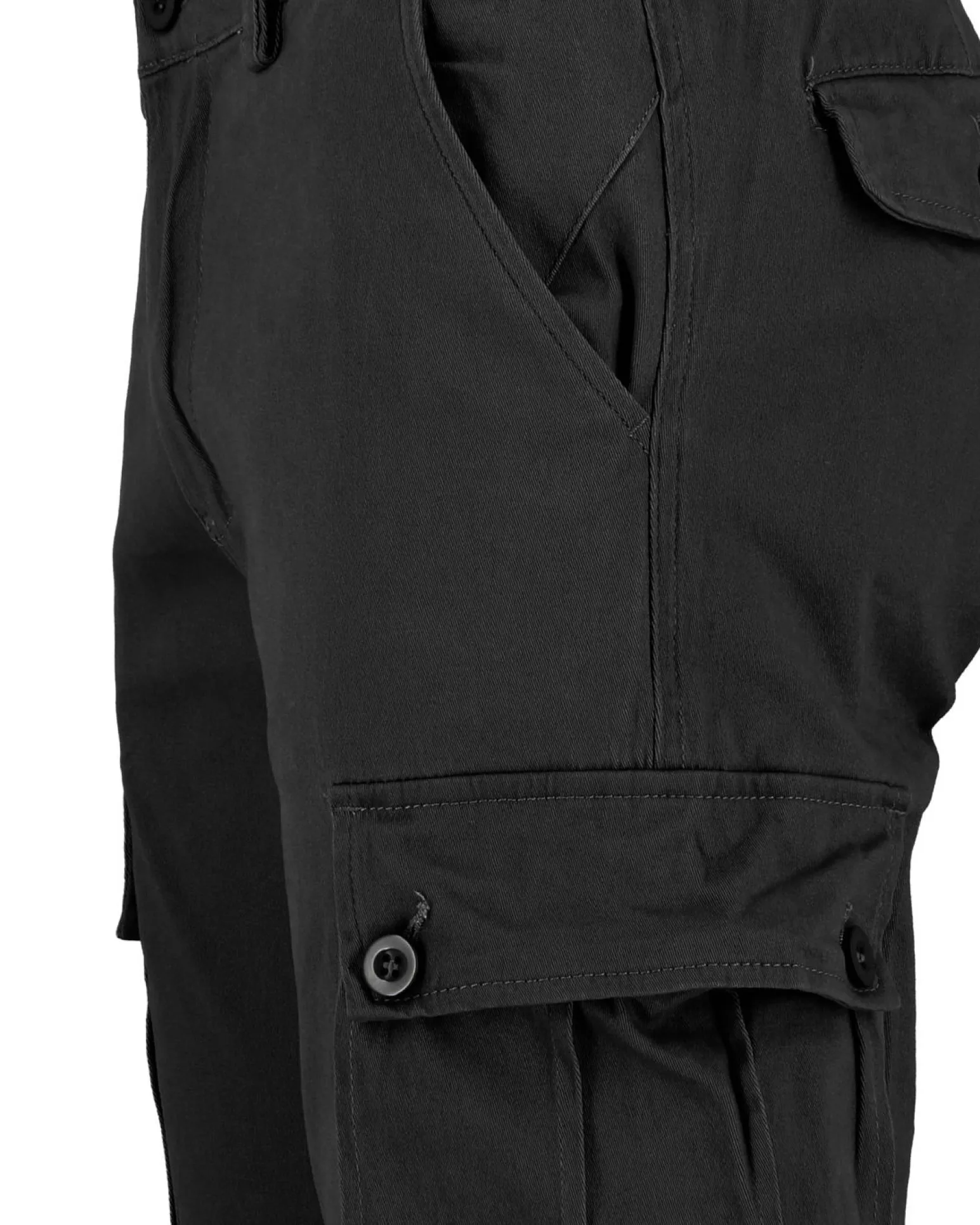 D-INFINITIVE - Pantalone nero con tasconi