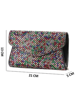DIVAS - Borsa pochette multicolor
