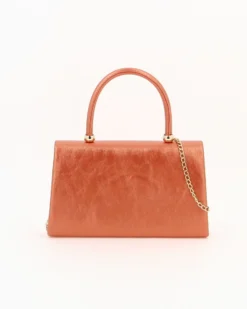DIVAS - Borsetta arancione un manico con patta