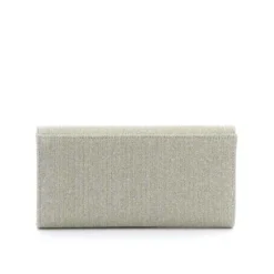 DIVAS- Pochette lurex con bordo metallico a chiusura