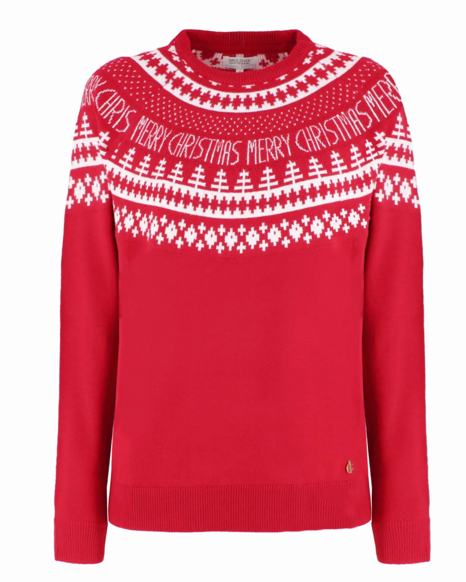DONNA MAGLIA MANICA LUNGA NATALE