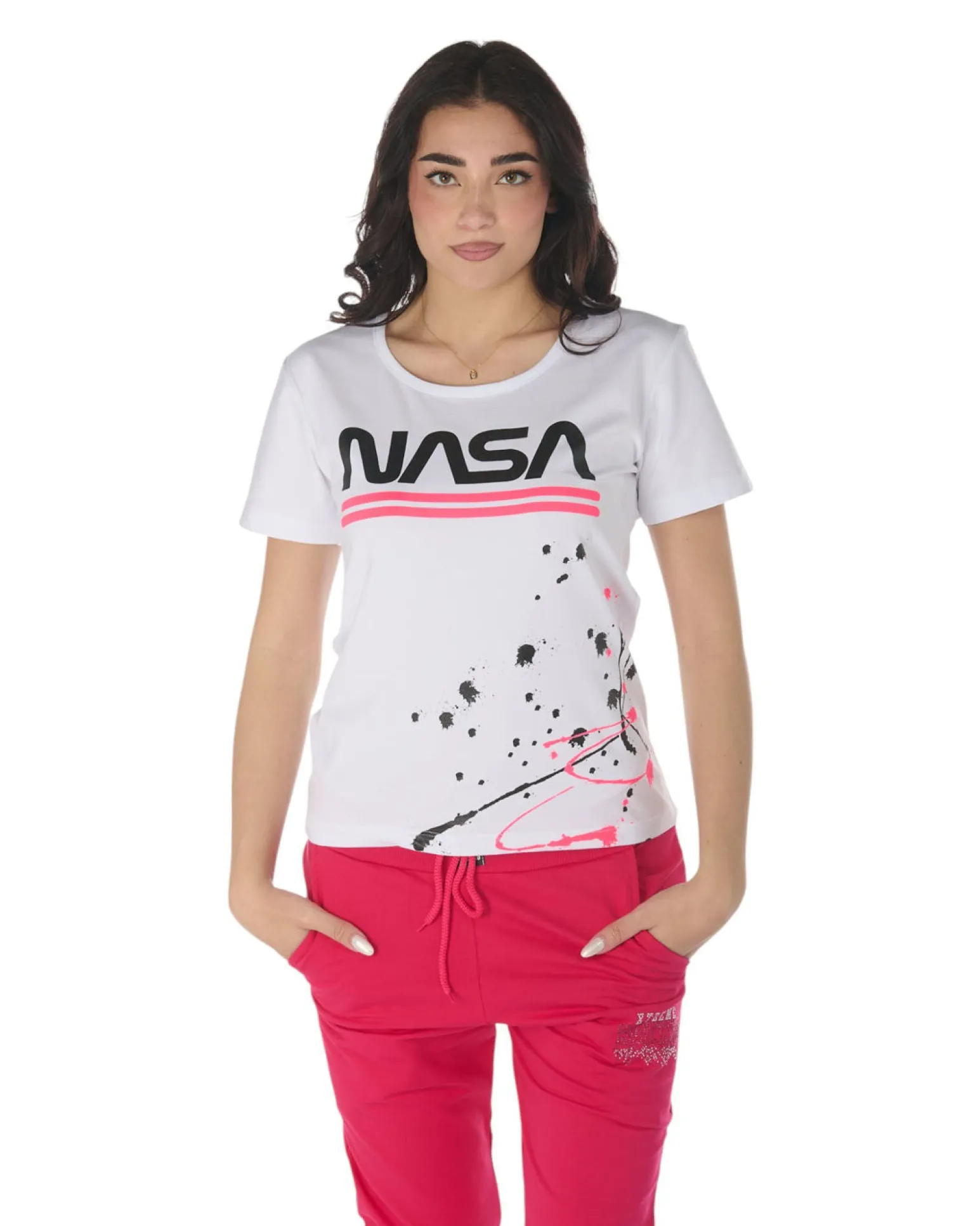 DONNA TSHIRT MANICA CORTA NASA