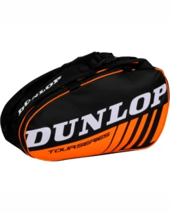 DUNLOP - BORSONE PORTA RACCHETTE NERO E ARANCIONE FLUO PALETERO - 623853