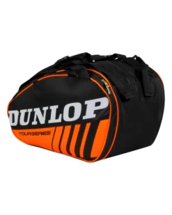 DUNLOP - BORSONE PORTA RACCHETTE NERO E ARANCIONE FLUO PALETERO - 623853