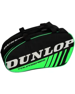 DUNLOP - BORSONE PORTA RACCHETTE PALETERO NERO E VERDE FLUO, 623852