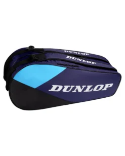 DUNLOP - BORSONE PORTA RACCHETTE D TAC FX-CLUB 6RKT  VIOLA, NERO E CIANO, 10369994