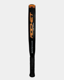 DUNLOP ROCKET ULTRA - Racchetta da padel in grafite nera e arancione