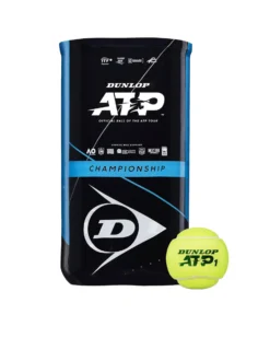 DUNLOP - Set 2 x 4 palline da tennis ATP CHAMPIONSHIP