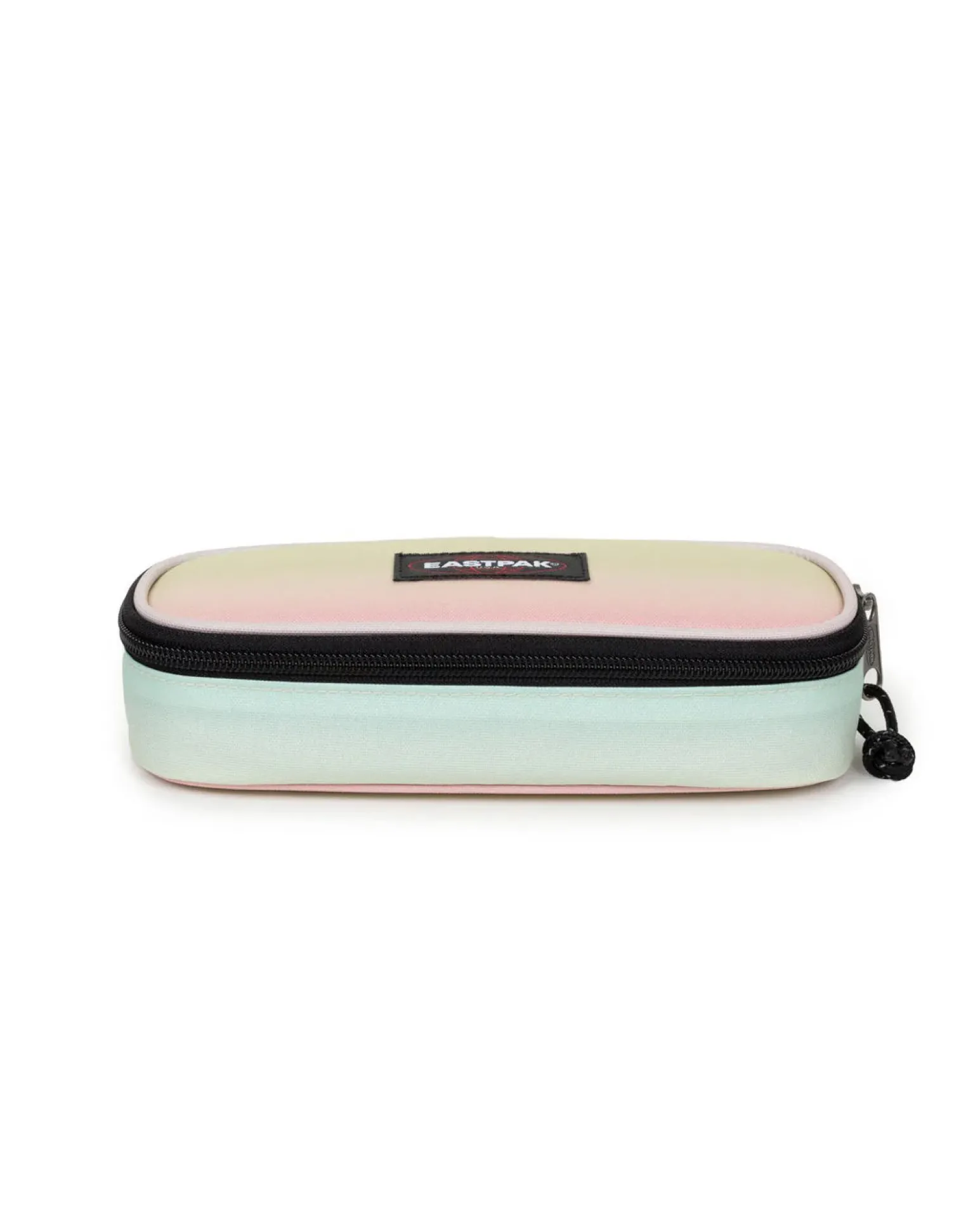 EASTPACK - ASTUCCIO OVAL SINGLE SFUMATO ROSA, VERDE E GIALLO GLITTERATO, EK000620_7S62