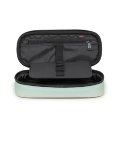 EASTPACK - ASTUCCIO OVAL SINGLE SFUMATO ROSA, VERDE E GIALLO GLITTERATO, EK000620_7S62