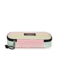 EASTPACK - ASTUCCIO OVAL SINGLE SFUMATO ROSA, VERDE E GIALLO GLITTERATO, EK000620_7S62