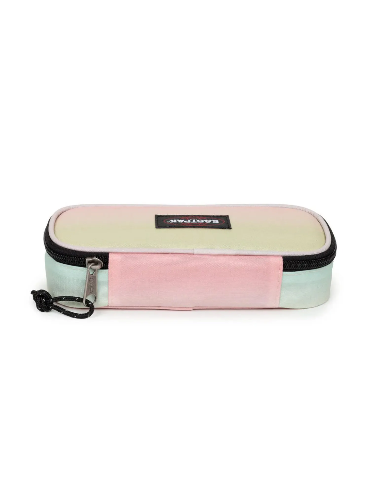 EASTPACK - ASTUCCIO OVAL SINGLE SFUMATO ROSA, VERDE E GIALLO GLITTERATO, EK000620_7S62