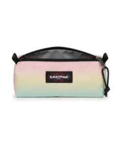 EASTPACK - PICCOLO ASTUCCIO BENCHMARK SINGLE SFUMATO ROSA, VERDE E GIALLO, EK000372_2Z71