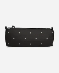 EASTPACK - PICCOLO ASTUCCIO BENCHMARK SINGLE NERO A POIS SILVER, EK000372_6W31