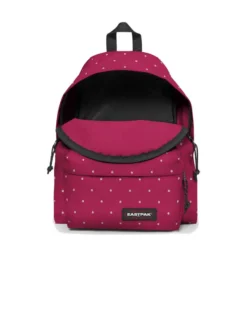 EASTPACK - ZAINO PADDED PAK'R BORDEAUX A POIS SILVER, EK000620_6W51