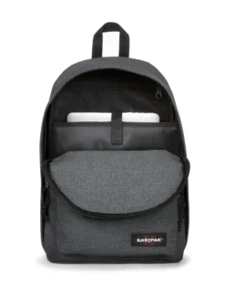 EASTPAK - Zaino OUT OF OFFICE grigio con tasca frontale e scomparto laptop