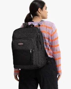 EASTPAK - Zaino PINNACLE nero glitter