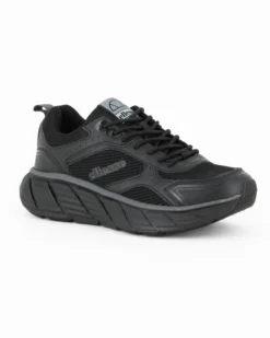 ELLESSE - Scarpa da uomo nera con dettagli grigi - DEBRA005_001