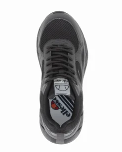 ELLESSE - Scarpa da uomo nera con dettagli grigi - DEBRA005_001