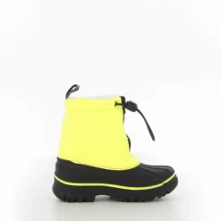 ENRICO COVERI CONTEMPORARY - MOOMBLAMK KID Doposci gialli/neri con coulisse e pelliccetta interna