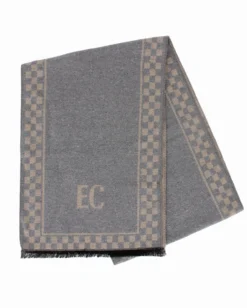 ENRICO COVERI - Sciarpa blu con scatola regalo