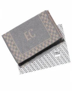 ENRICO COVERI - Sciarpa blu con scatola regalo