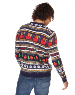 ENRICO COVERI SPORTSWEAR - UOMO MAGLIA MANICA LUNGA NATALE