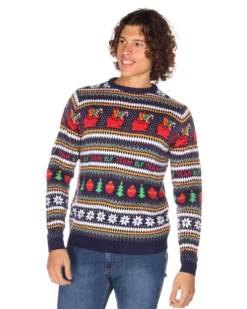 ENRICO COVERI SPORTSWEAR - UOMO MAGLIA MANICA LUNGA NATALE