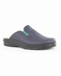 FLY FLOT- Ciabatta sanitaria in VERA PELLE,  MADE IN ITALY
