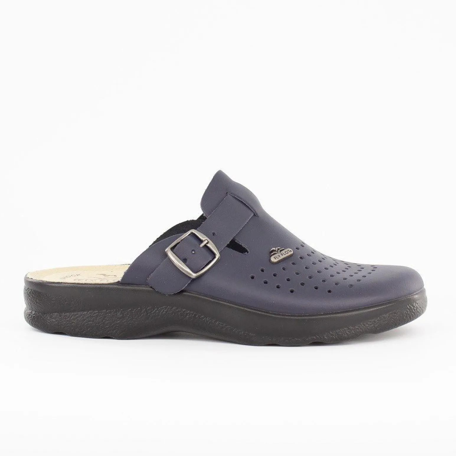 FLY FLOT- Ciabatta sanitaria in VERA PELLE, MADE IN ITALY