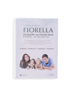 FZ - Coprimaterasso DUE PIAZZE modello FIORELLA, 180x200+25CM