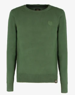 GIANMARCO VENTURI - Maglia a manica lunga verde da uomo