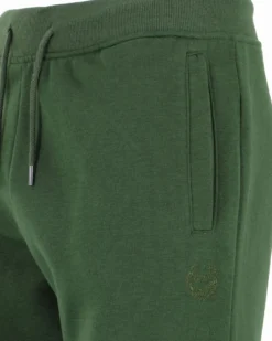 GIANMARCO VENTURI - Pantalone felpa verde militare da uomo
