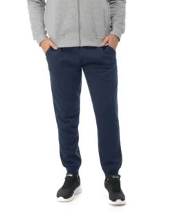 GIANMARCO VENTURI - Pantalone felpa blu scuro da uomo