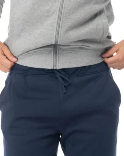 GIANMARCO VENTURI - Pantalone felpa blu scuro da uomo