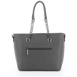 GIANMARCO VENTURI- Shopper con tracolla rimovibile e tasca posteriore